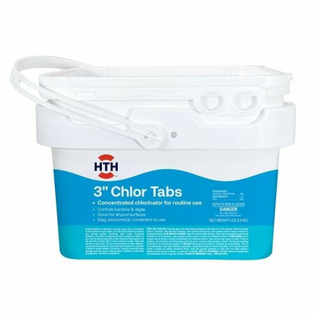HTH Pool Care Tablet Chlorinating Chemicals 5 lb 42064